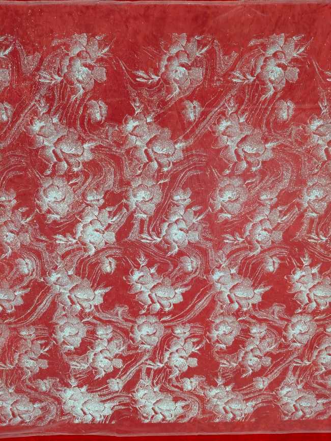 10 Yards Glittering Sequin Lace Material Fabric For Dresses LC026