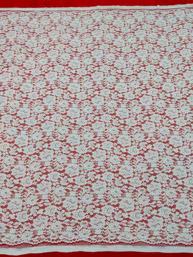 Elegant Corded Stretchy Lace Fabric for Dresses – 5 Yards