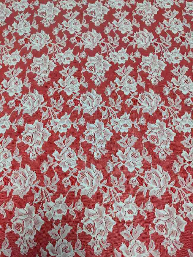 3 Meters Eyelash Chantilly Lace Material Fabric For Dresses QTL013