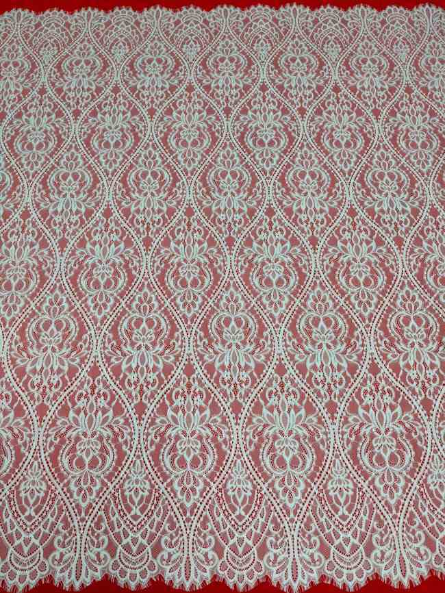 3 Meters Eyelash Chantilly Lace Material Fabric For Dresses QTL014
