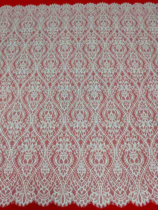 3 Meters Eyelash Chantilly Lace Material Fabric For Dresses QTL014