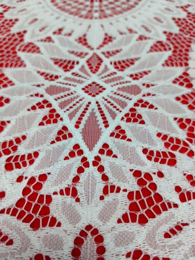3 Meters Eyelash Chantilly Lace Material Fabric For Dresses QTL015