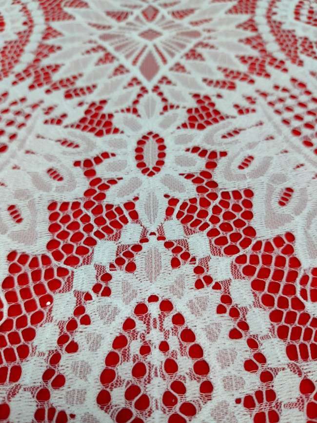 3 Meters Eyelash Chantilly Lace Material Fabric For Dresses QTL015
