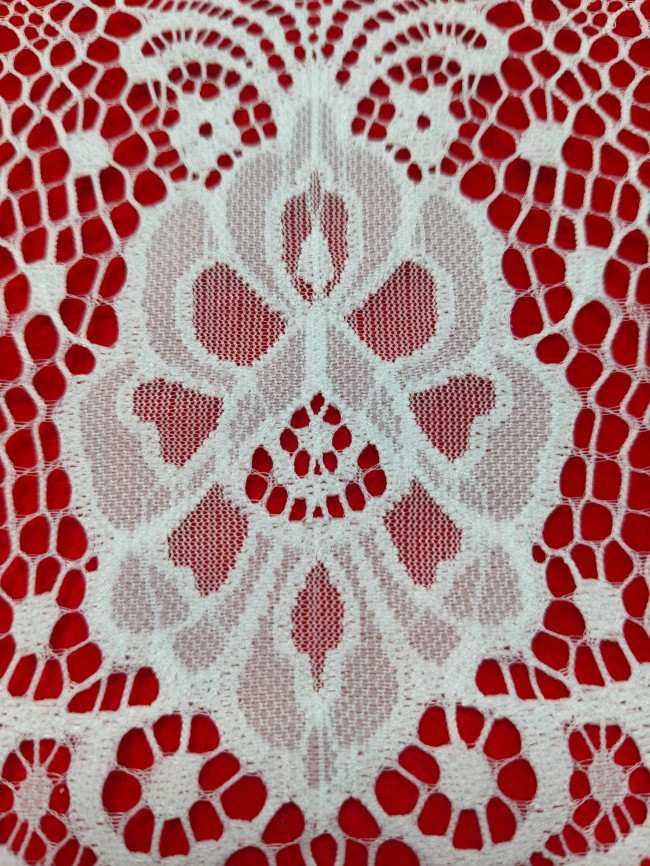 3 Meters Eyelash Chantilly Lace Material Fabric For Dresses QTL016