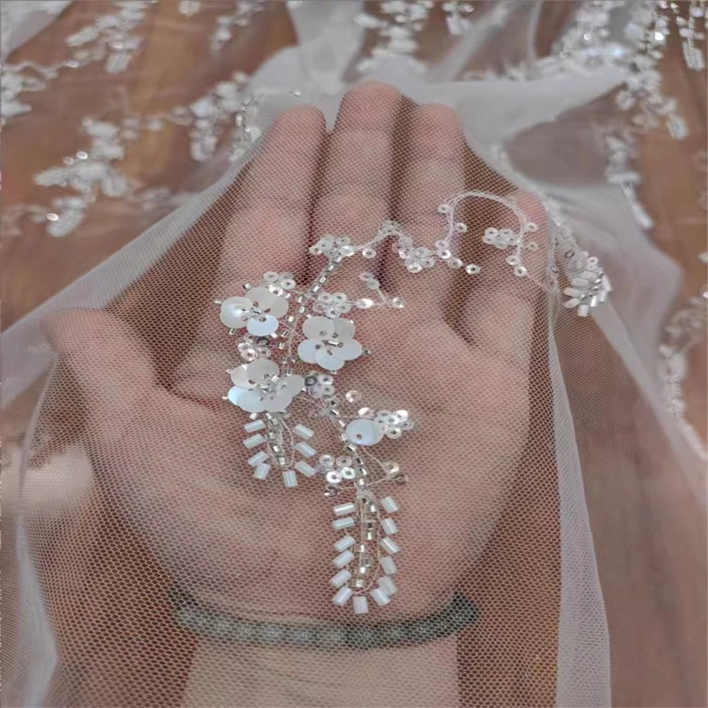 Bridal Lace Fabric - Beaded Wedding Lace Fabric,Lace Fabrics