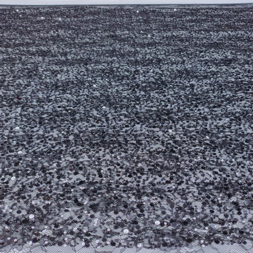 5 Yards Pearl Beaded Chantilly Lace Fabric – Luxury Wedding Gown and Evening Dress Material | Love in Lace