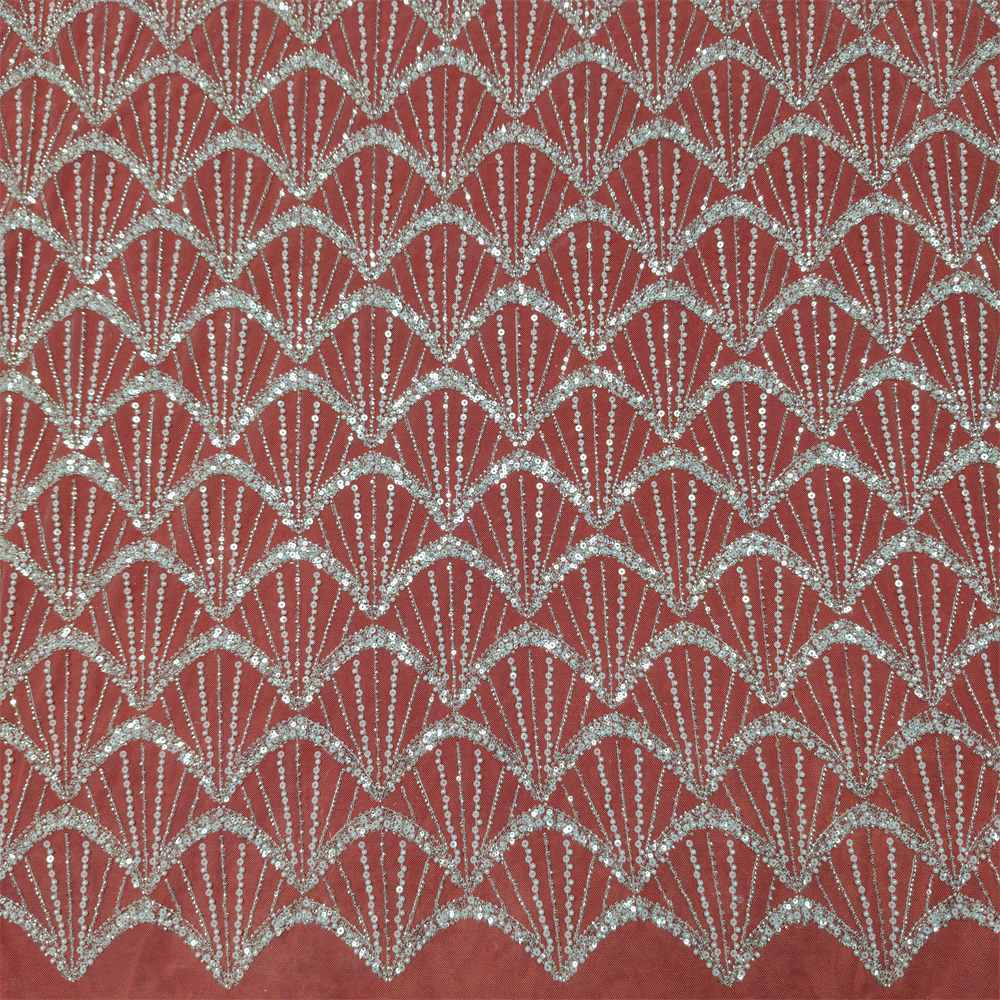 1 Yard Pearl Beaded Bridal Lace Fabric – Luxury Wedding Gown and Bridal Dress Material | Love in Lace