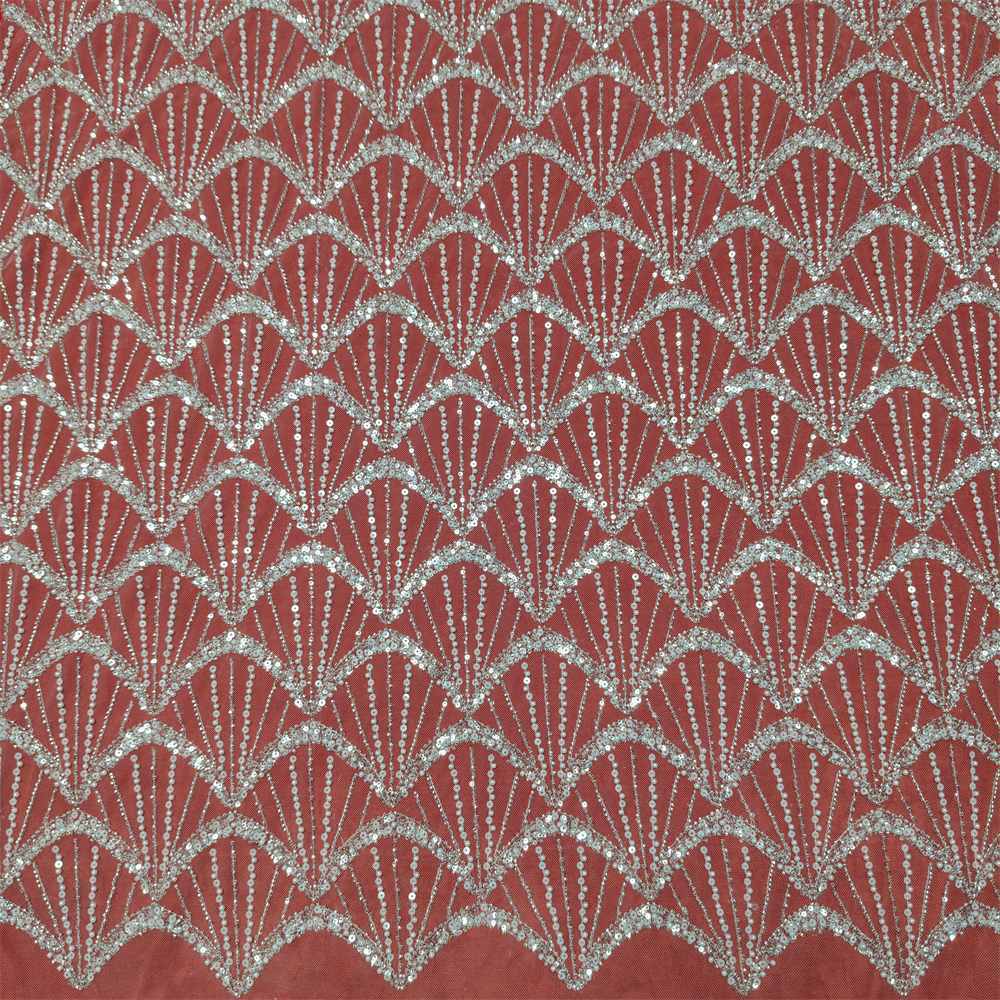 1 Yard Pearl Beaded Bridal Lace Fabric – Luxury Wedding Gown and Bridal Dress Material | Love in Lace
