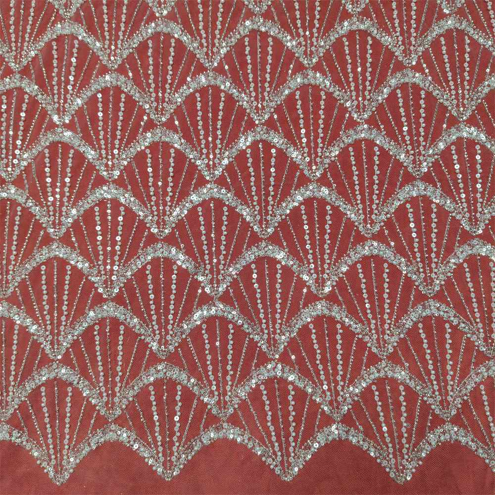 1 Yard Pearl Beaded Bridal Lace Fabric – Luxury Wedding Gown and Bridal Dress Material | Love in Lace