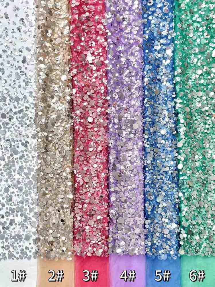 Sequin Lace Fabric