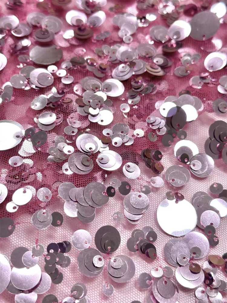 Sequin Lace Fabric HN277