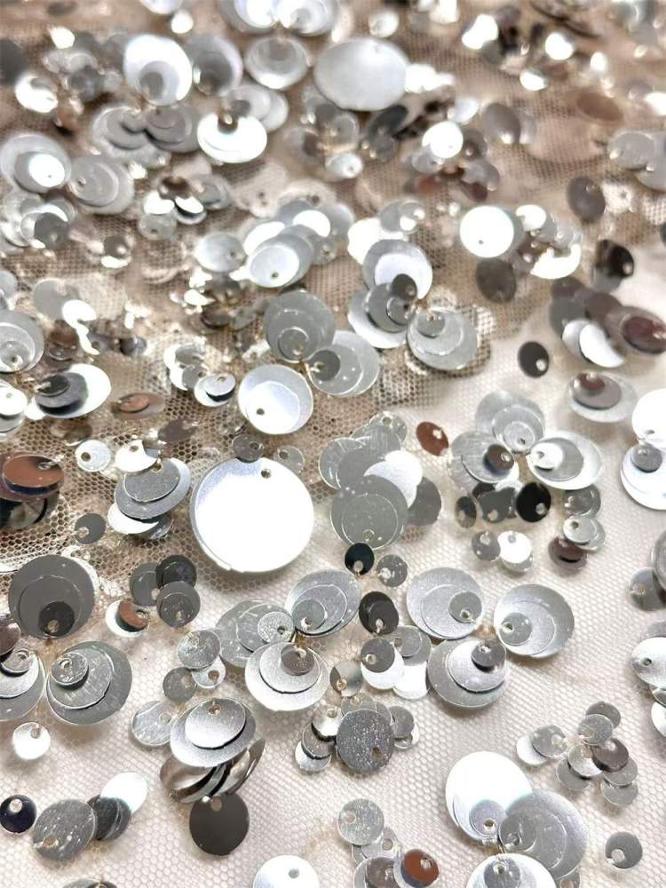 Sequin Lace Fabric HN277