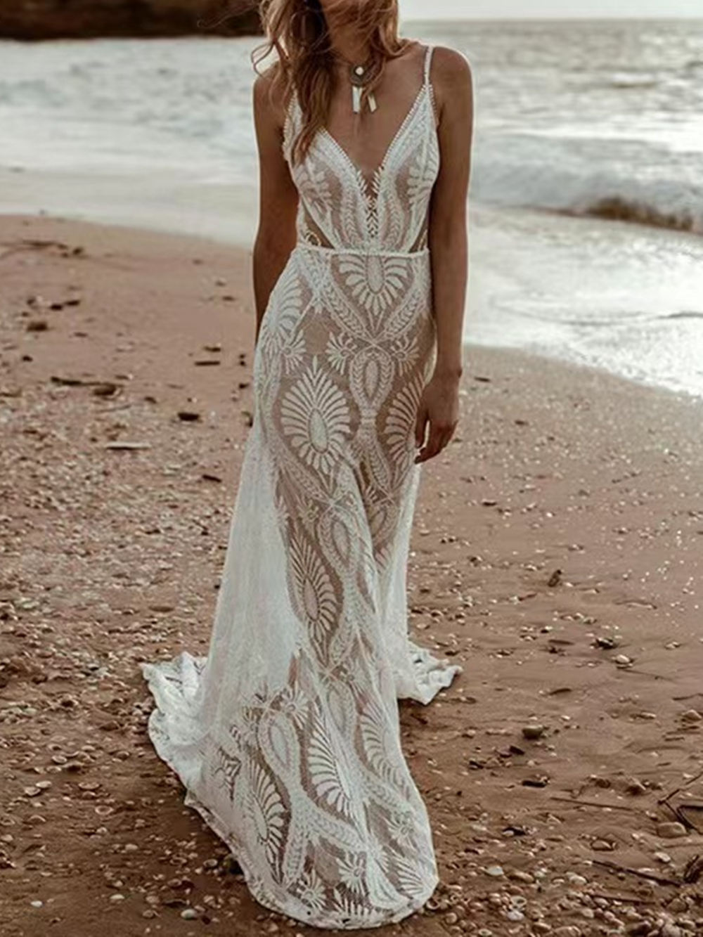 3 Meters Chantilly Lace Fabric – Luxury Wedding Gown and Evening Dress Material | Love in Lace