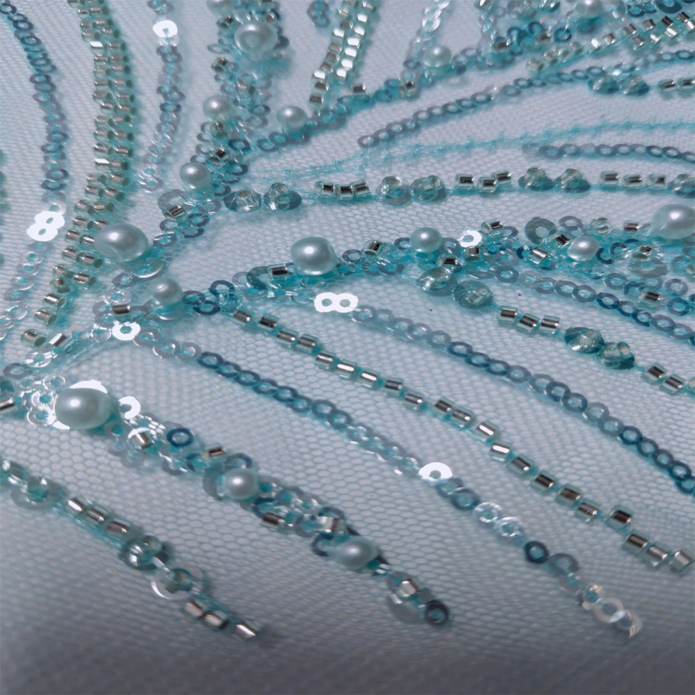 Yards Beaded Lace Fabric for Dresses Gowns – Wedding Bridal