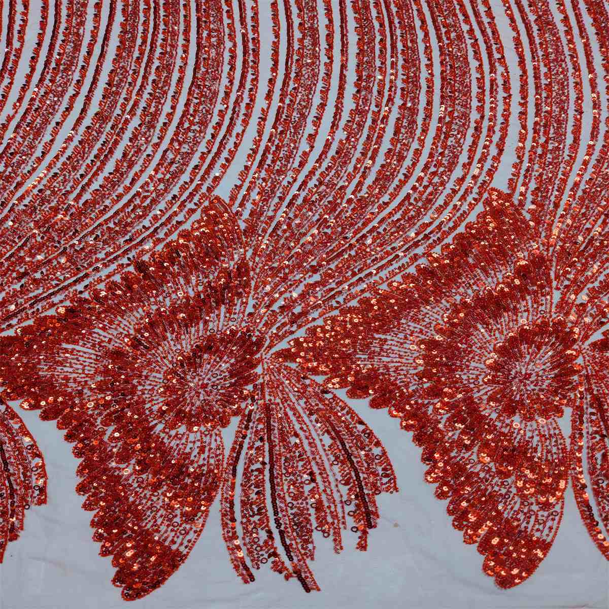5 Yards Beaded Lace Fabric – Luxury Wedding, Bridal, Party Gown and Evening Dress Material | Love in Lace | NO. JLT125