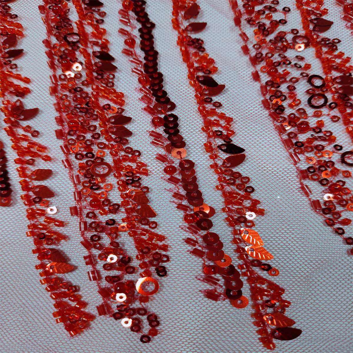 5 Yards Beaded Lace Fabric – Luxury Wedding, Bridal, Party Gown and Evening Dress Material | Love in Lace | NO. JLT125