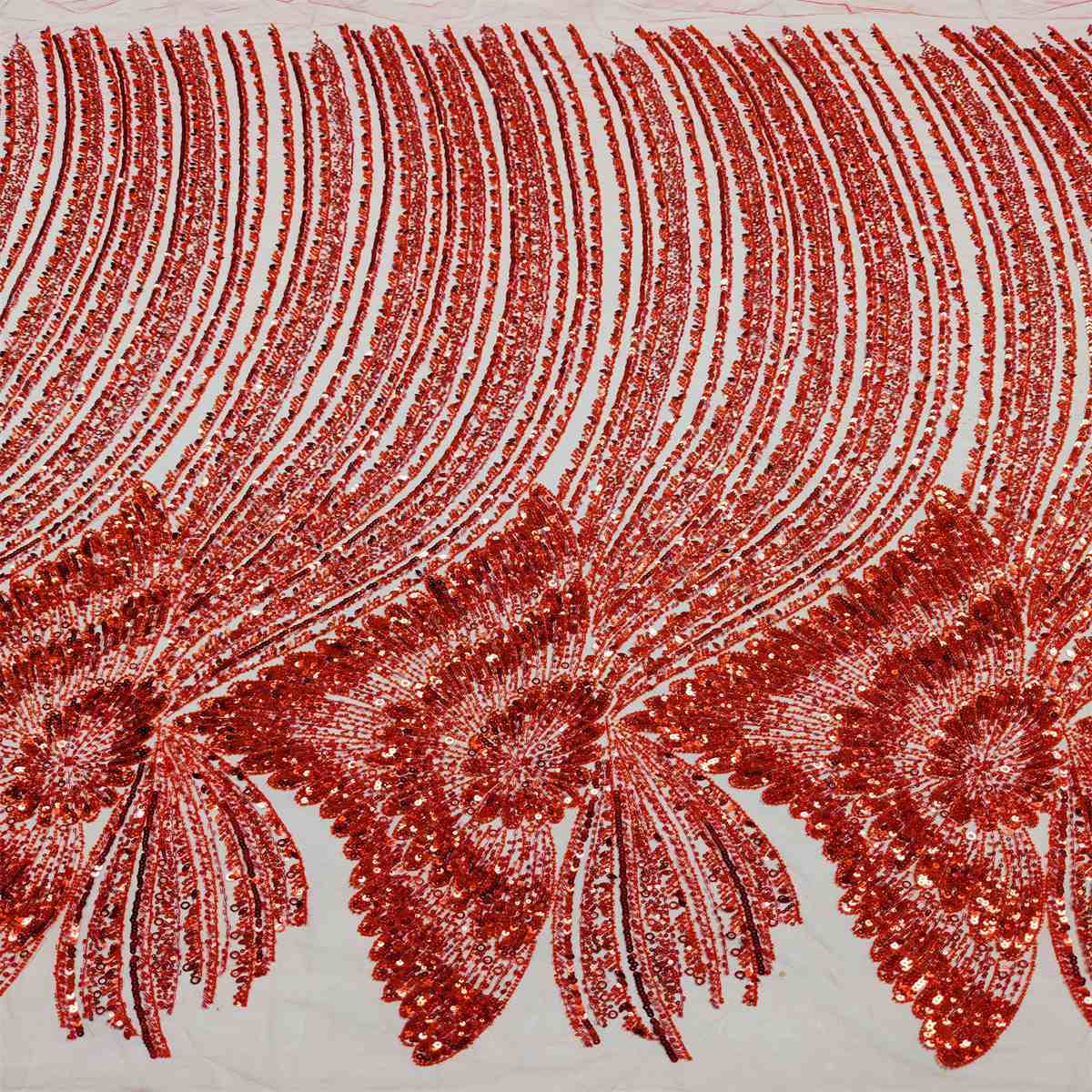 5 Yards Beaded Lace Fabric – Luxury Wedding, Bridal, Party Gown and Evening Dress Material | Love in Lace | NO. JLT125