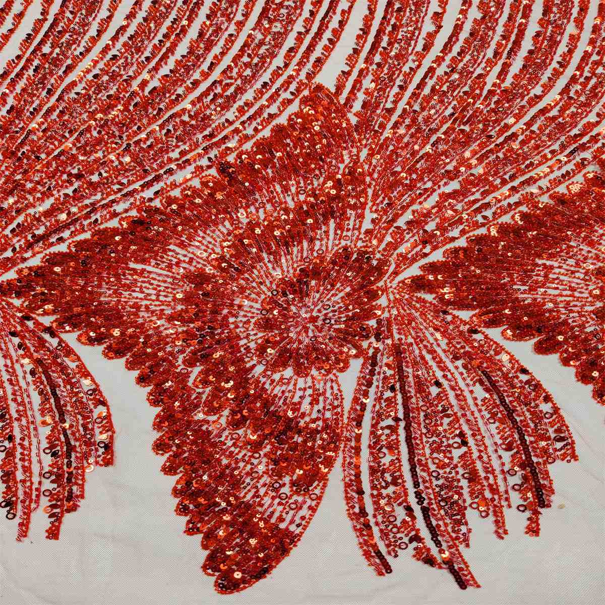 5 Yards Beaded Lace Fabric – Luxury Wedding, Bridal, Party Gown and Evening Dress Material | Love in Lace | NO. JLT125