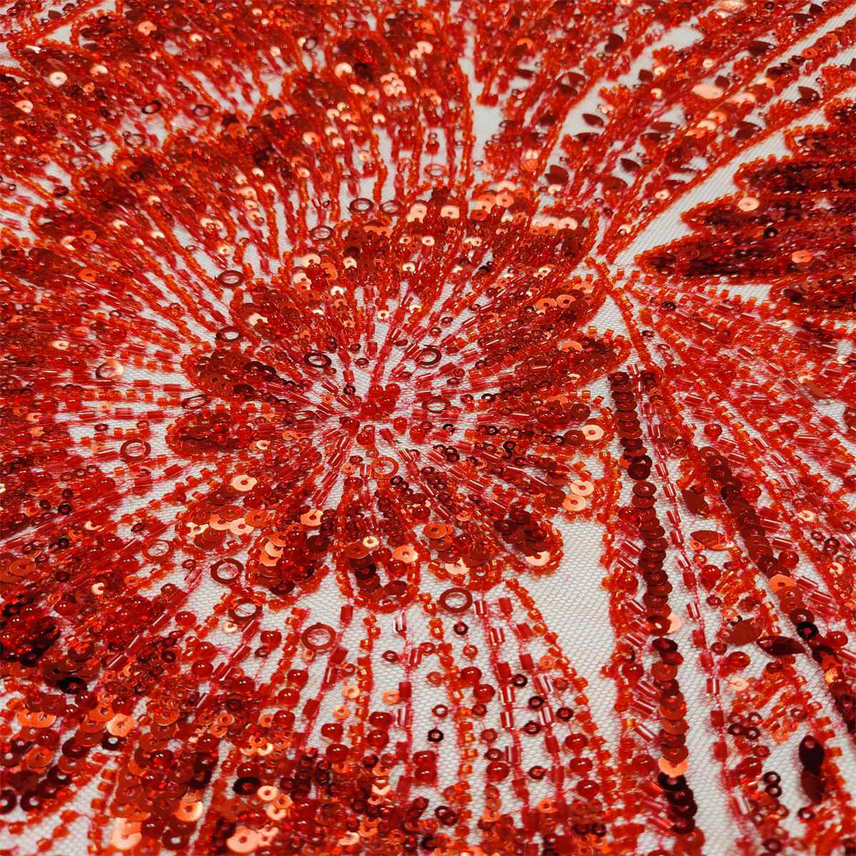 5 Yards Beaded Lace Fabric – Luxury Wedding, Bridal, Party Gown and Evening Dress Material | Love in Lace | NO. JLT125