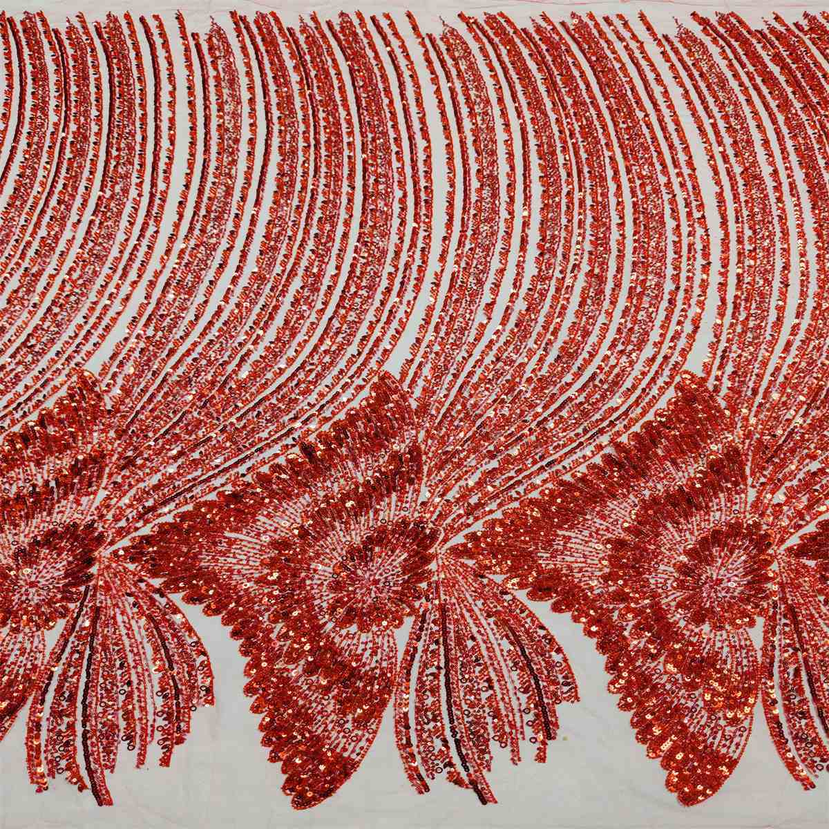 5 Yards Beaded Lace Fabric – Luxury Wedding, Bridal, Party Gown and Evening Dress Material | Love in Lace | NO. JLT125