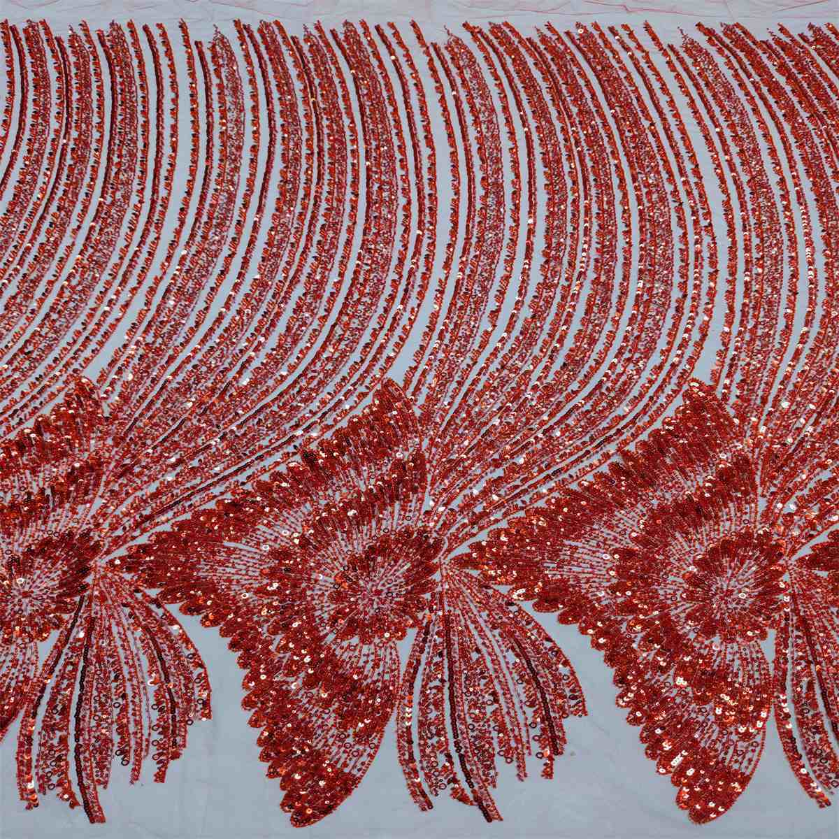 5 Yards Beaded Lace Fabric – Luxury Wedding, Bridal, Party Gown and Evening Dress Material | Love in Lace | NO. JLT125