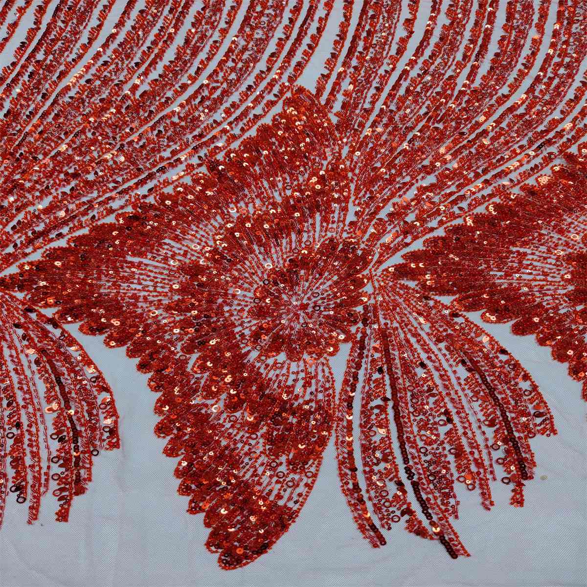 5 Yards Beaded Lace Fabric – Luxury Wedding, Bridal, Party Gown and Evening Dress Material | Love in Lace | NO. JLT125