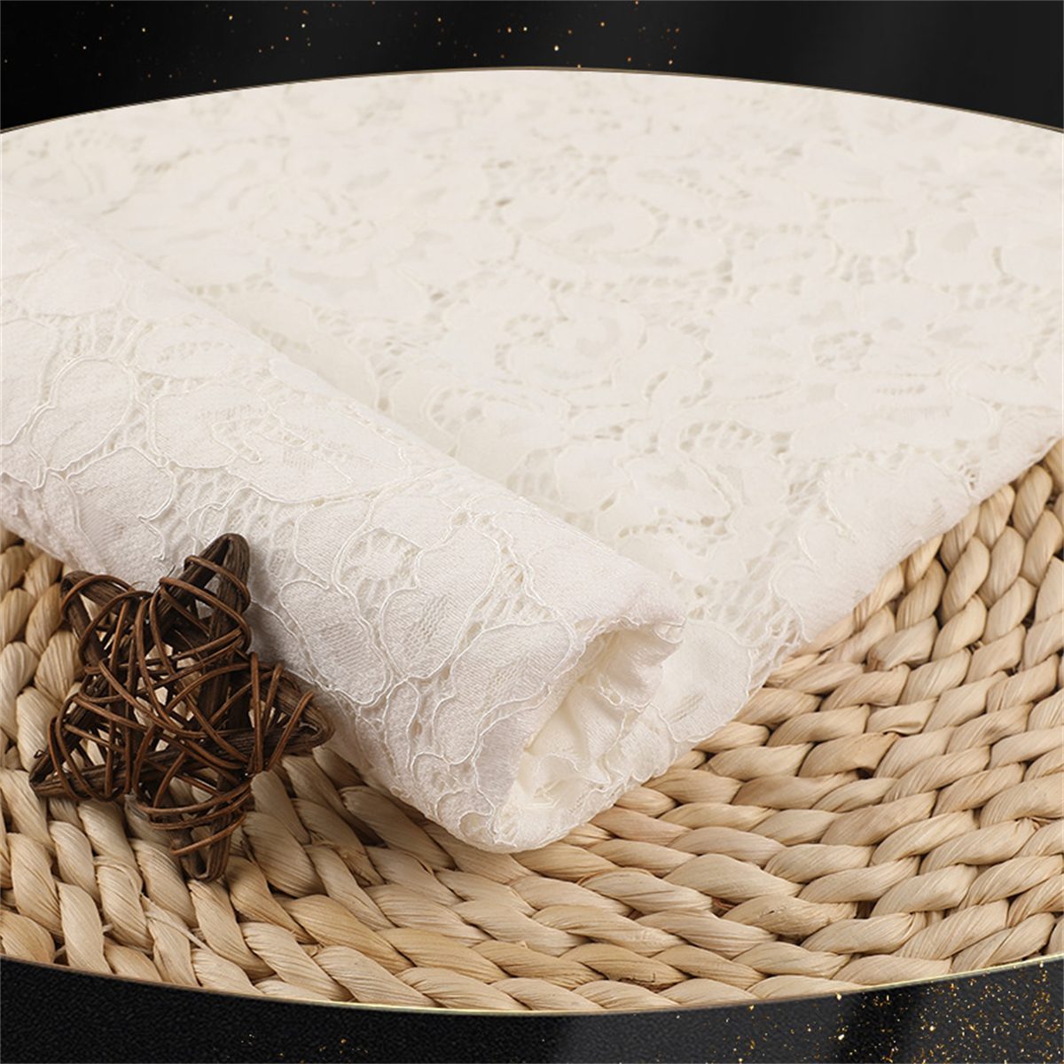 3 Meters Guipure Lace Fabric – Luxury Wedding Gown and Bridal Dress Material | Love in Lace | NO. MB001