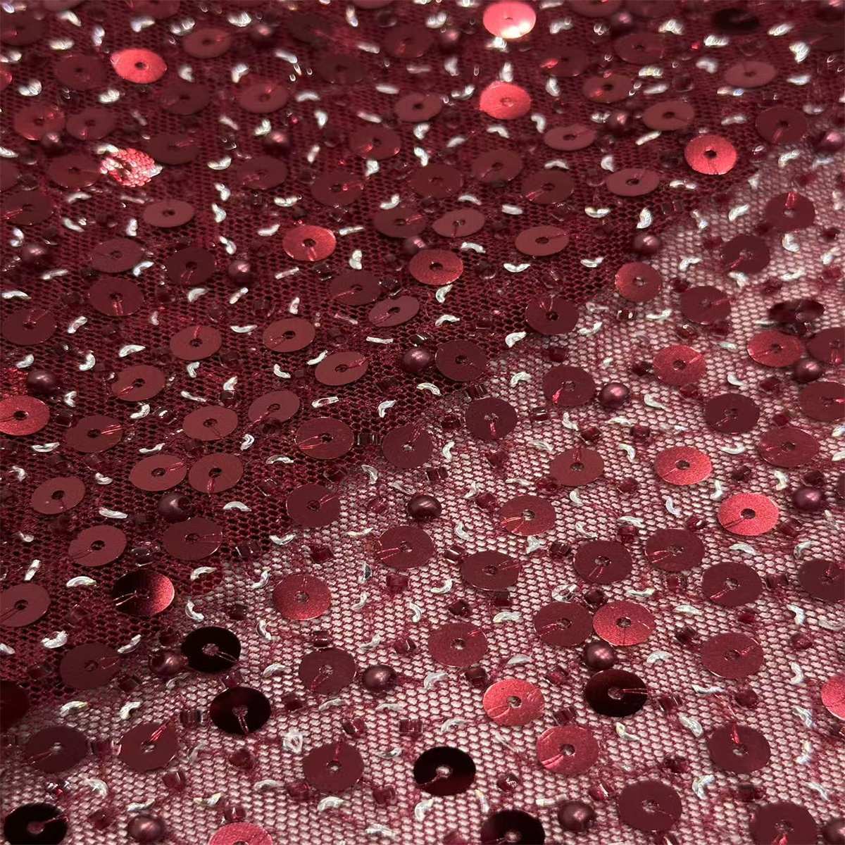 5 Yards Pearl Beaded Lace Fabric – Luxury Party Gown and Evening Dress Material | Love in Lace | NO. HN204