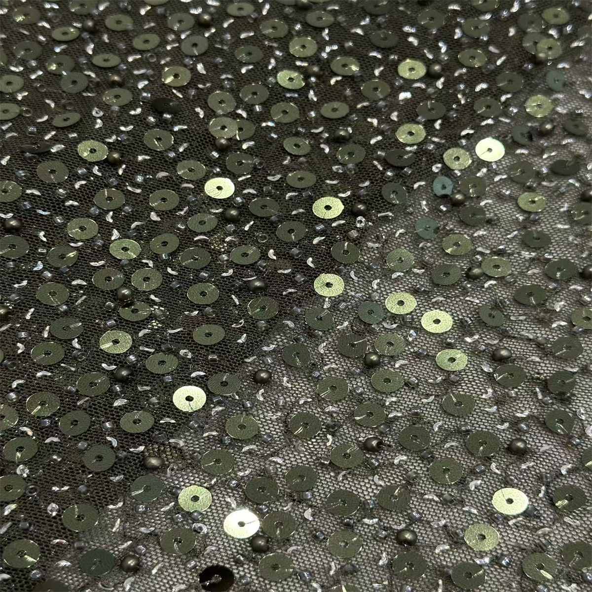 5 Yards Pearl Beaded Lace Fabric – Luxury Party Gown and Evening Dress Material | Love in Lace | NO. HN204