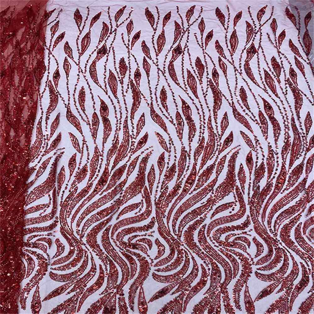 Beaded Lace Fabric