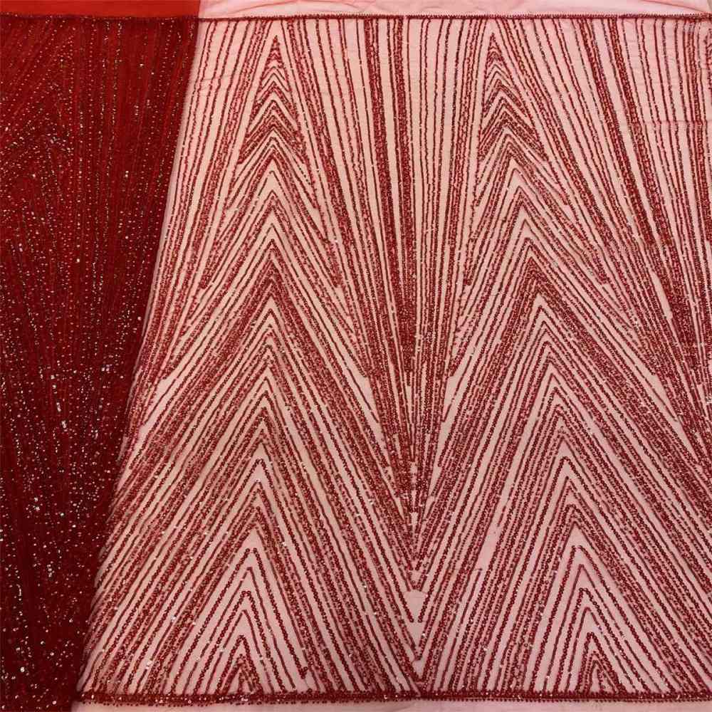 5 Yards Pearl Beaded Lace Fabric – Luxury Wedding, Bridal, Party Gown and Evening Dress Material | Love in Lace
