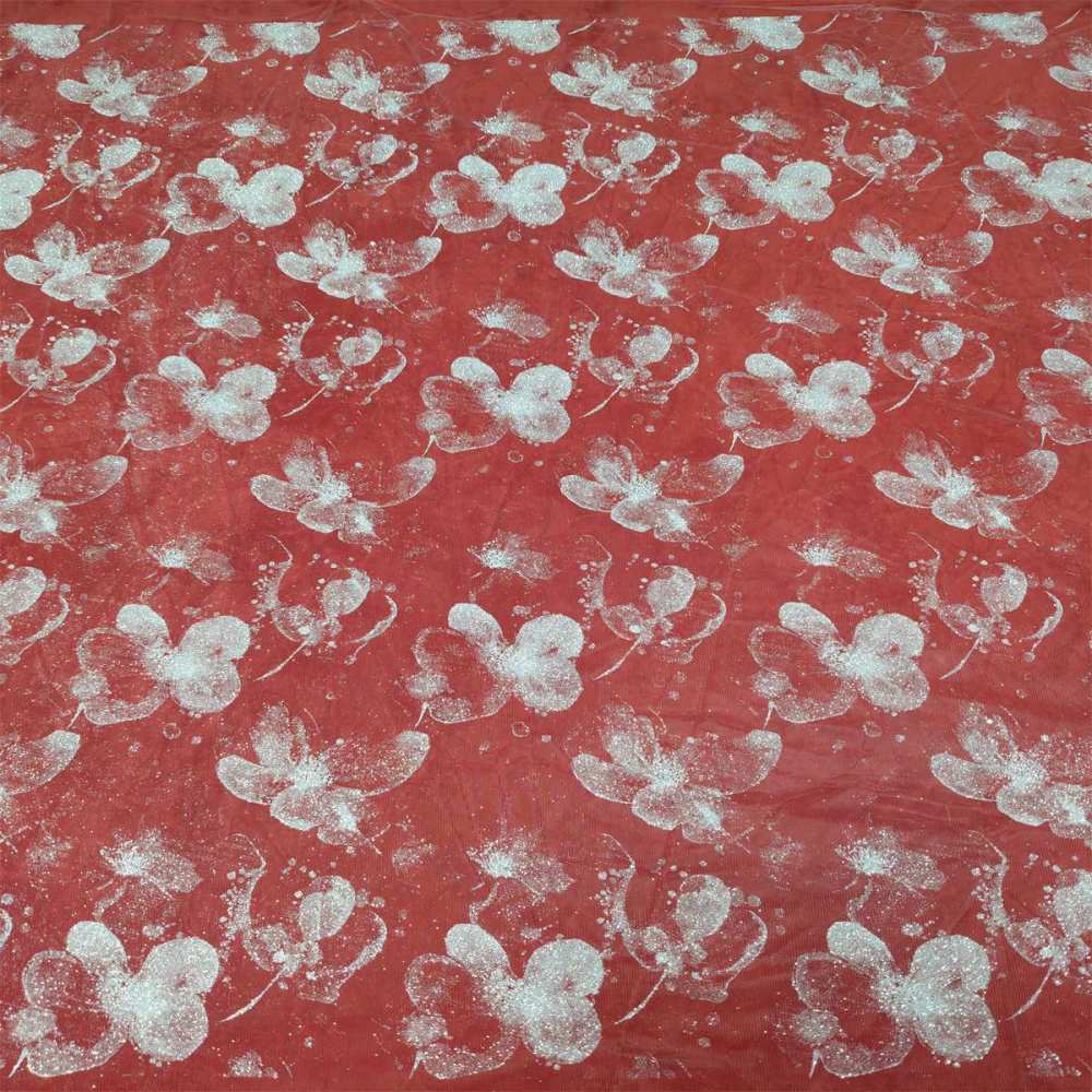 5 Yards Glitter Lace Fabric – Luxury Wedding, Bridal Gown and Custom Dressmaking Material | Love in Lace | NO. LC027