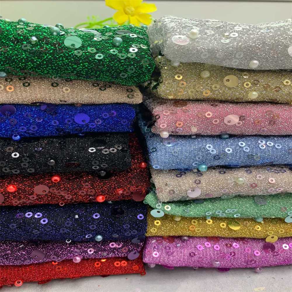 5 Yards Beaded Lace Fabric for Dresses & Gowns – Wedding & Bridal Lace Material | Love in Lace | NO. DX008