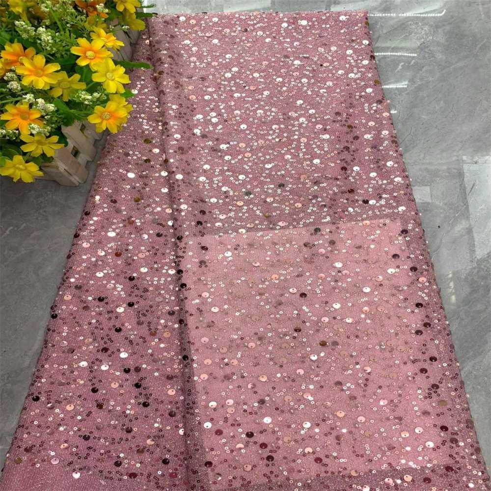 5 Yards Beaded Lace Fabric for Dresses & Gowns – Wedding & Bridal Lace Material | Love in Lace | NO. DX008