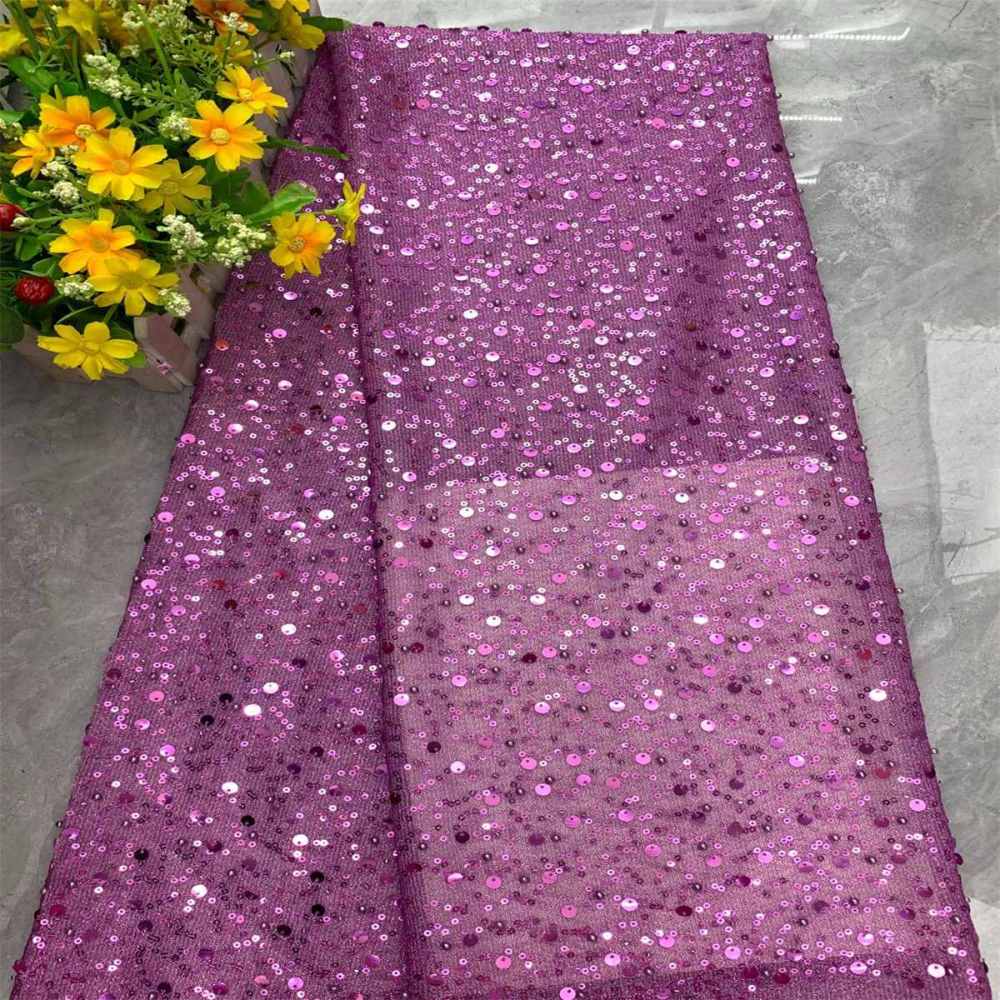 5 Yards Beaded Lace Fabric for Dresses & Gowns – Wedding & Bridal Lace Material | Love in Lace | NO. DX008