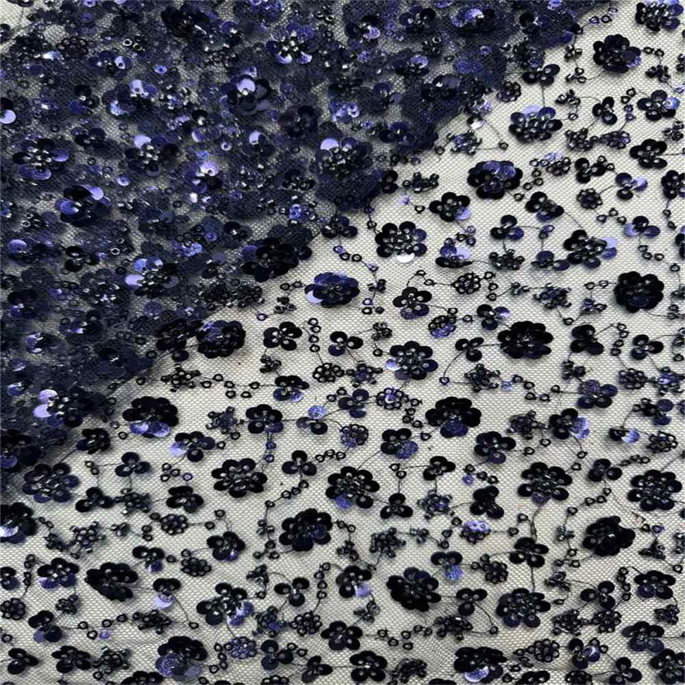 5 Yards Beaded Lace Fabric for Dresses & Gowns – Wedding & Bridal Lace Material | Love in Lace | NO. PFS042