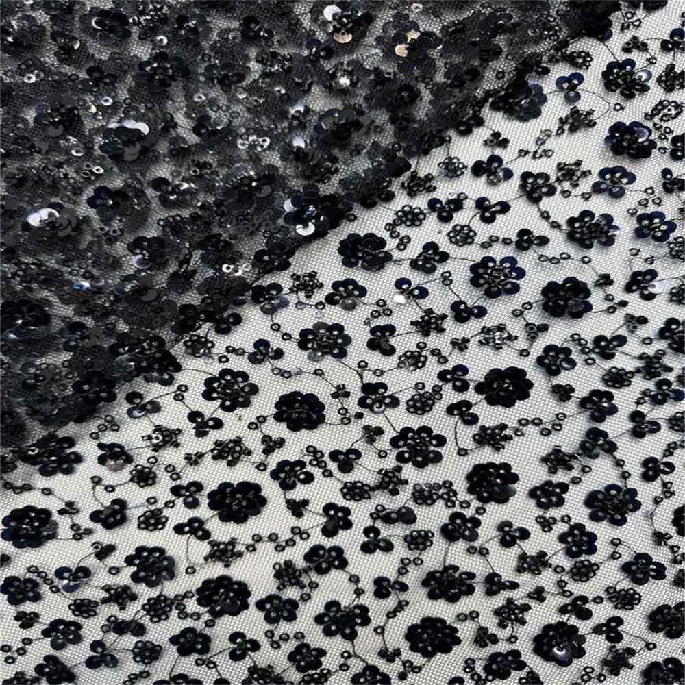 5 Yards Beaded Lace Fabric for Dresses & Gowns – Wedding & Bridal Lace Material | Love in Lace | NO. PFS042