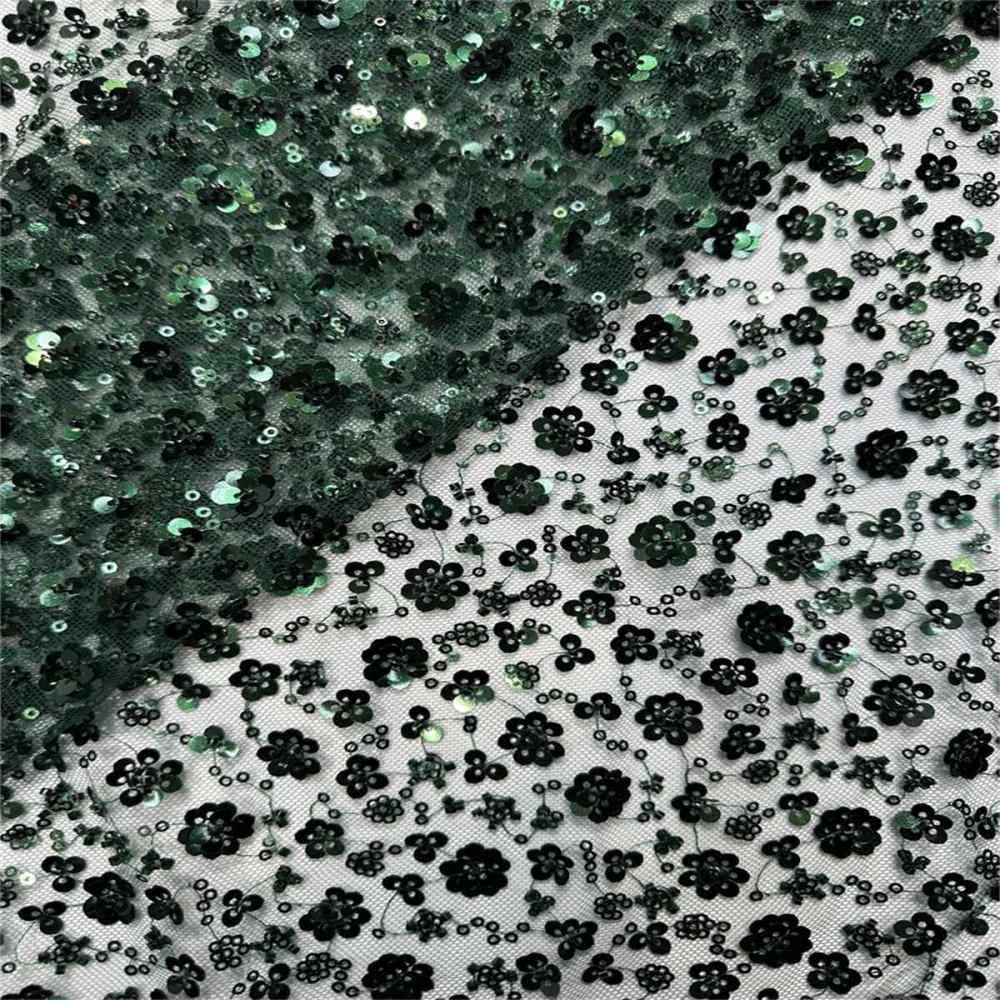 5 Yards Beaded Lace Fabric for Dresses & Gowns – Wedding & Bridal Lace Material | Love in Lace | NO. PFS042