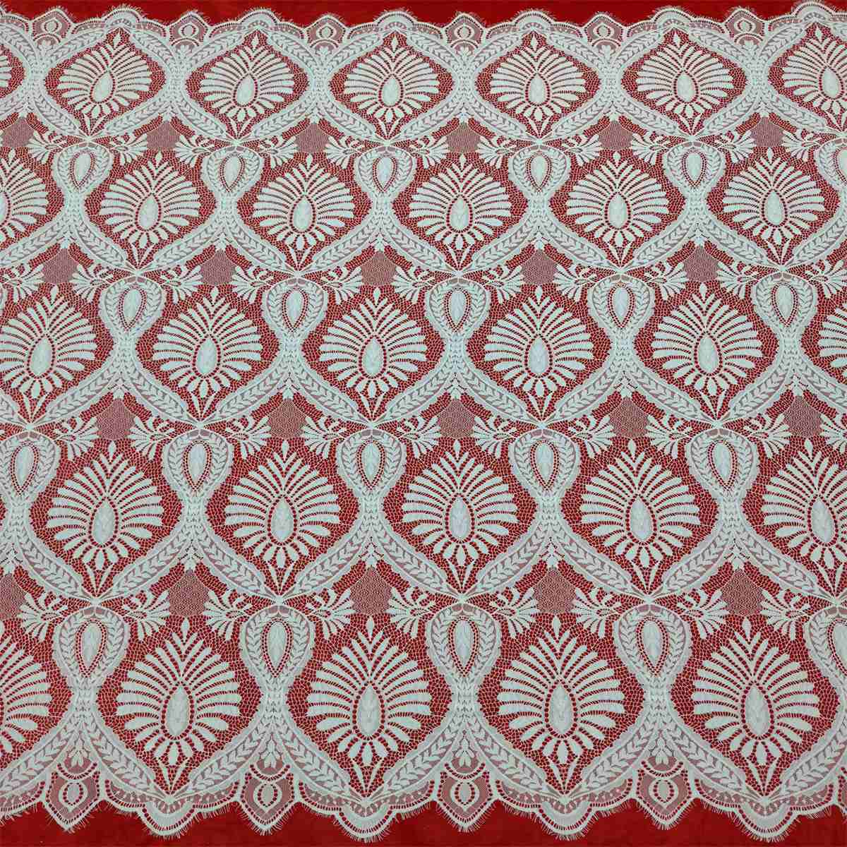 3 Meters Chantilly Lace Fabric for Dresses & Gowns – Wedding & Bridal Lace Material | Love in Lace | NO. QX001