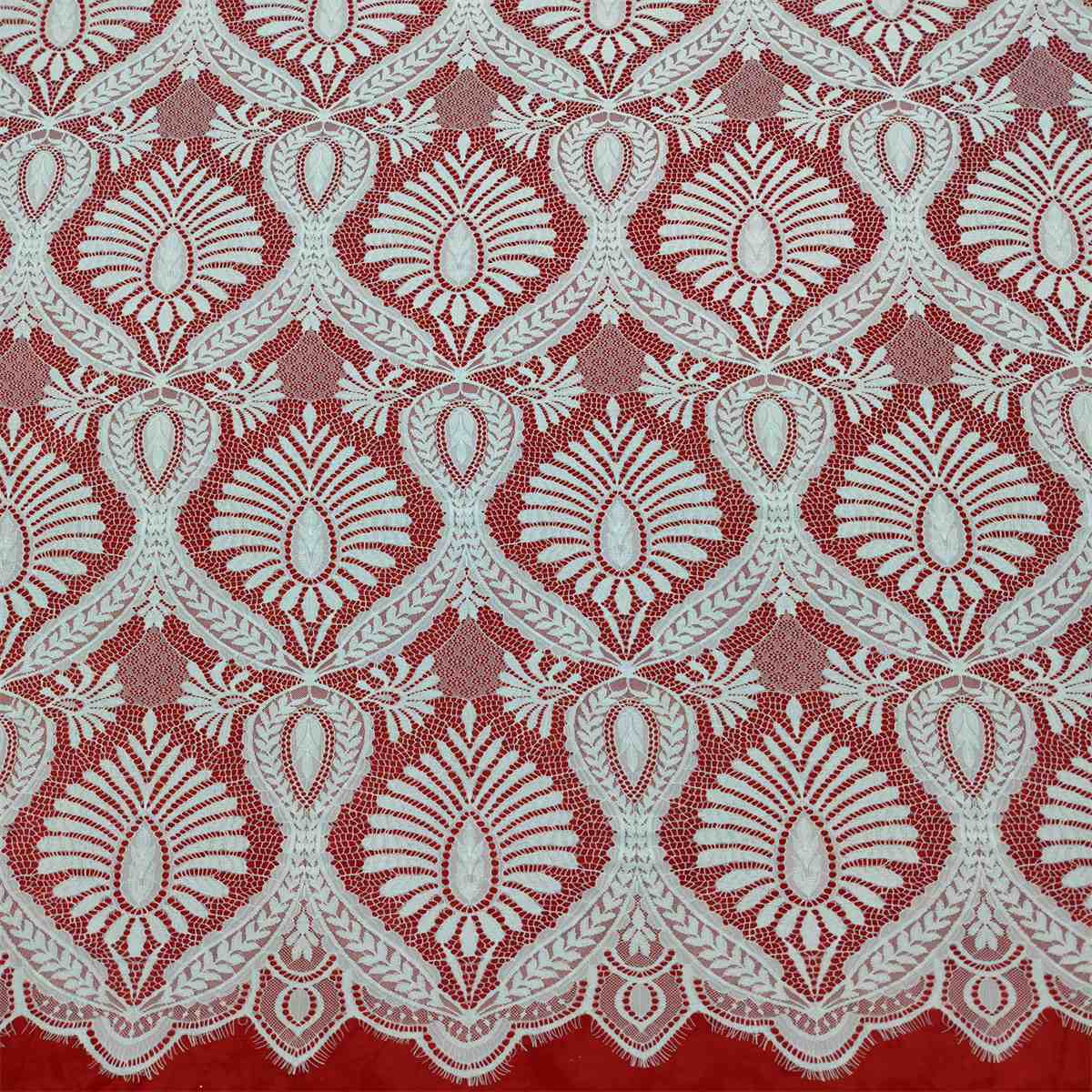 3 Meters Chantilly Lace Fabric for Dresses & Gowns – Wedding & Bridal Lace Material | Love in Lace | NO. QX001