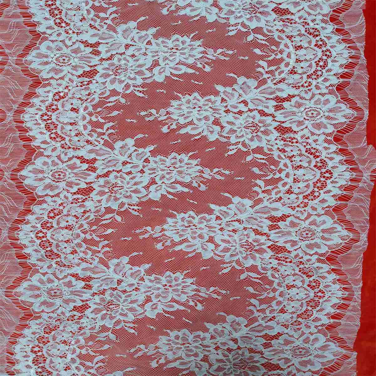 3 Meters Corded Chantilly Lace Trim – Wedding Gown & Bridal Veil Lace Material | Love in Lace | NO. RB003