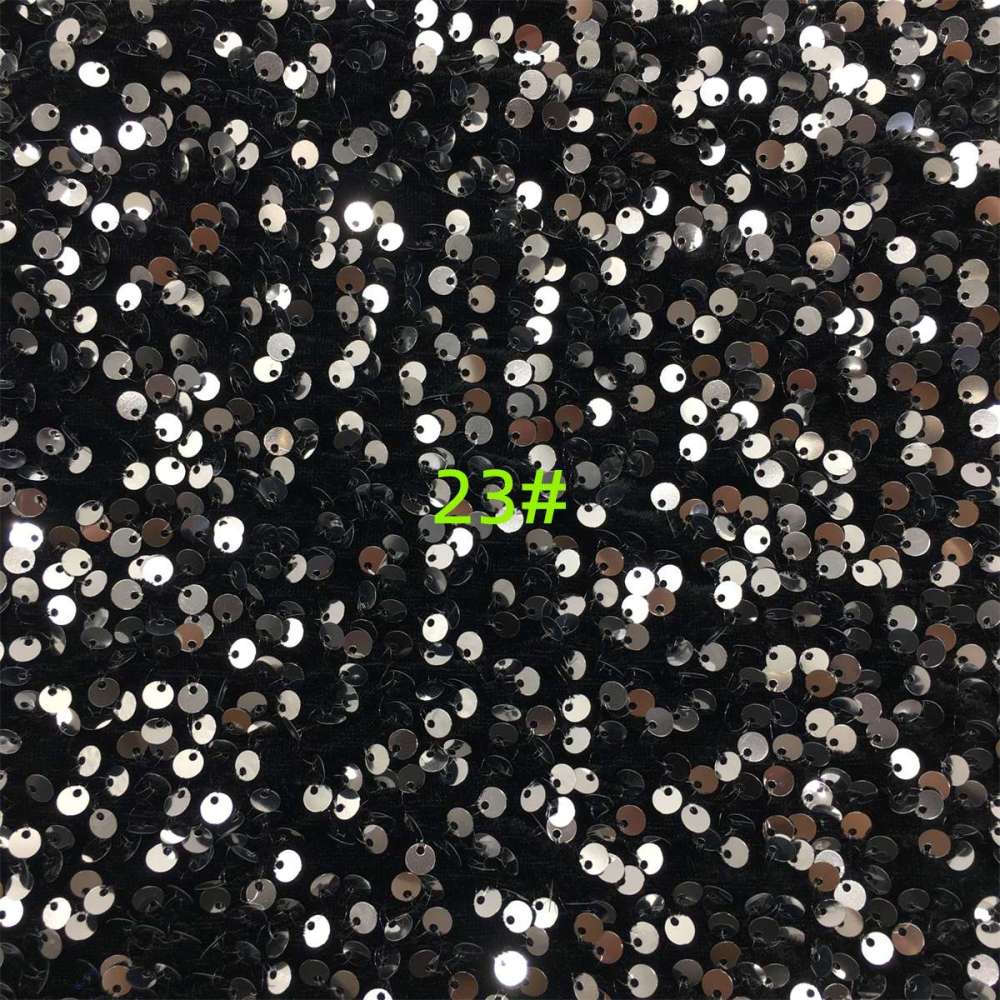 5 Yards Sequin Velvet Fabric for Dresses & Gowns – Sequin Lace Material | Love in Lace | NO. ZT153