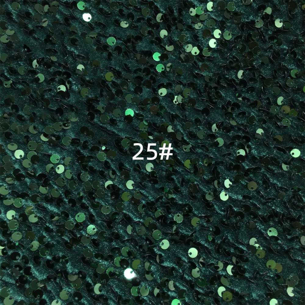 5 Yards Sequin Velvet Fabric for Dresses & Gowns – Sequin Lace Material | Love in Lace | NO. ZT153