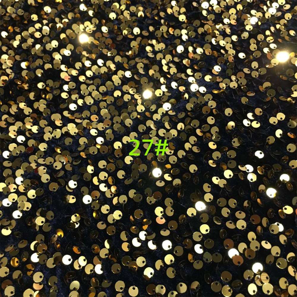 5 Yards Sequin Velvet Fabric for Dresses & Gowns – Sequin Lace Material | Love in Lace | NO. ZT153