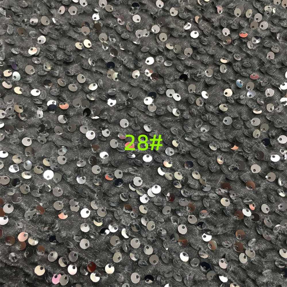 5 Yards Sequin Velvet Fabric for Dresses & Gowns – Sequin Lace Material | Love in Lace | NO. ZT153