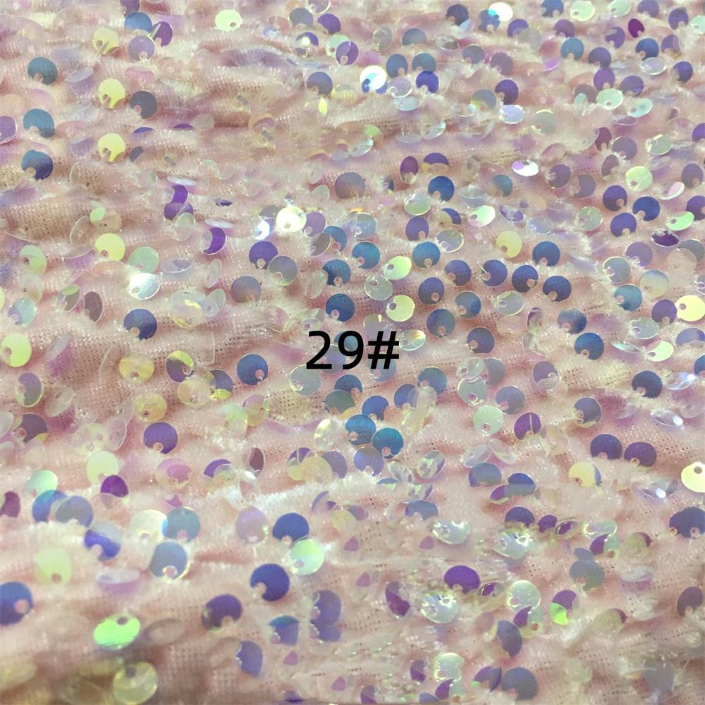 5 Yards Sequin Velvet Fabric for Dresses & Gowns – Sequin Lace Material | Love in Lace | NO. ZT153