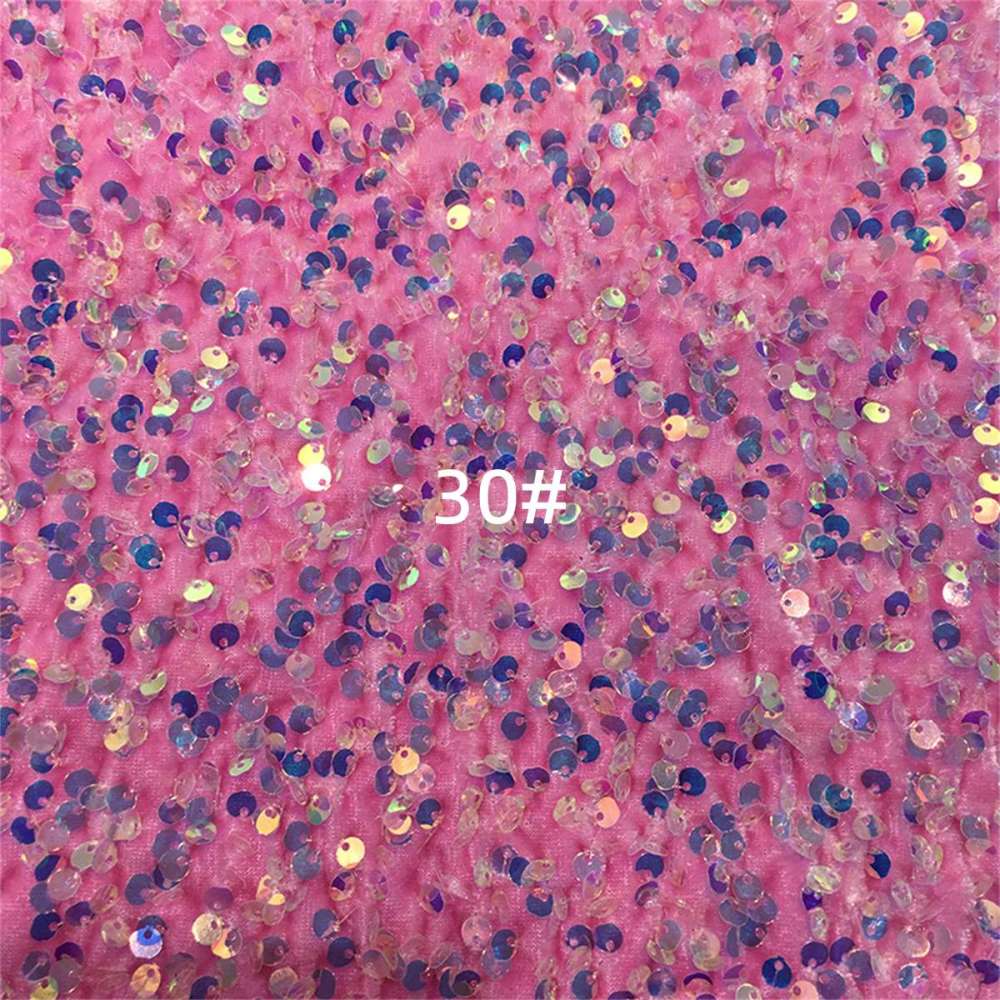5 Yards Sequin Velvet Fabric for Dresses & Gowns – Sequin Lace Material | Love in Lace | NO. ZT153