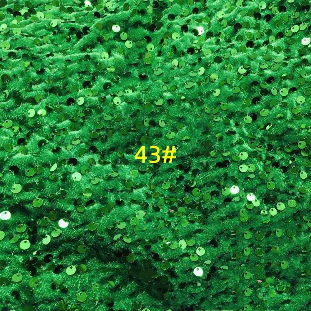 5 Yards Sequin Velvet Fabric for Dresses & Gowns – Sequin Lace Material | Love in Lace | NO. ZT153