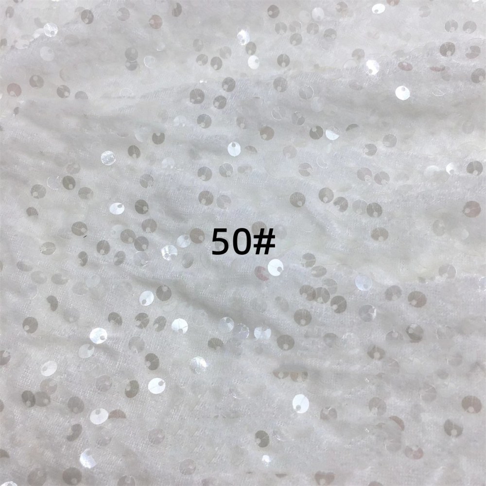 5 Yards Sequin Velvet Fabric for Dresses & Gowns – Sequin Lace Material | Love in Lace | NO. ZT153