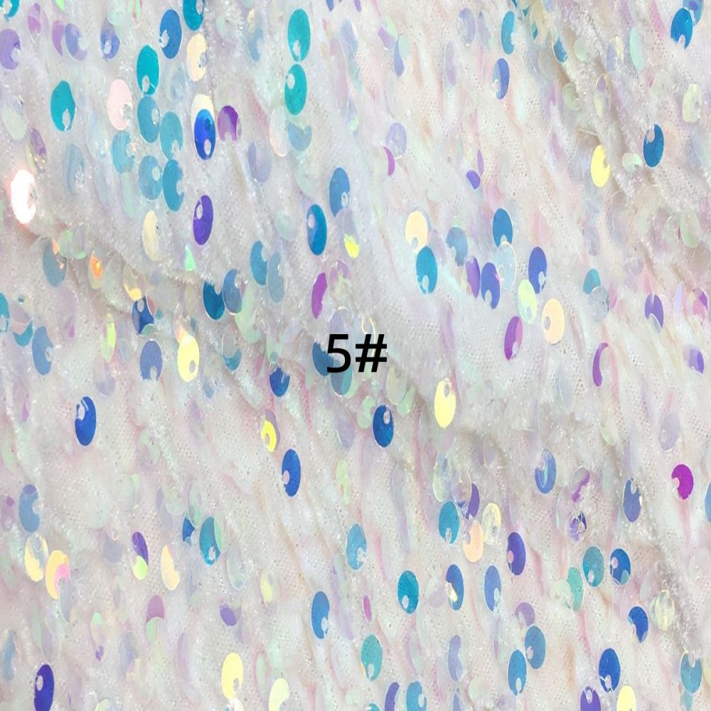 5 Yards Sequin Velvet Fabric for Dresses & Gowns – Sequin Lace Material | Love in Lace | NO. ZT153